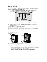 Предварительный просмотр 10 страницы Whynter AFR-300 Instruction Manual