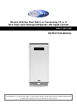 Whynter BEF-286SB Instruction Manual preview