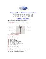 Whynter BH-2300 Owner'S Manual предпросмотр