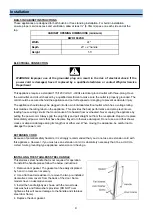 Предварительный просмотр 8 страницы Whynter BWR-1002SD Instruction Manual