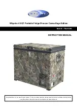 Whynter Camouflage FM-45CAM Instruction Manual preview