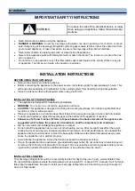 Preview for 7 page of Whynter CBM-1060XLW Instruction Manual