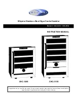 Preview for 1 page of Whynter CHC-120S Instruction Manual