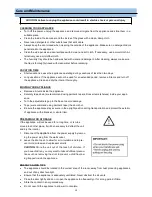 Preview for 12 page of Whynter CHC-122BD Instruction Manual