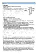 Preview for 9 page of Whynter CHC-123D5 Instruction Manual