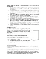 Предварительный просмотр 7 страницы Whynter CUF-110B Instruction Manual