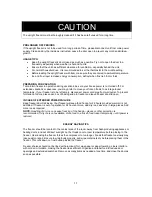 Preview for 11 page of Whynter CUF-110B Instruction Manual