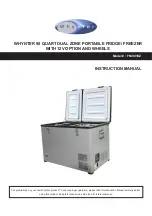 Whynter FM-901DZ Instruction Manual предпросмотр