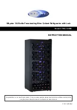 Preview for 1 page of Whynter FWC-1201BA Instruction Manual