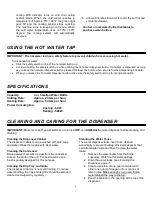 Preview for 6 page of Whynter FX-7SB Instruction Manual