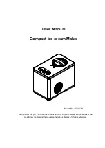 Preview for 1 page of Whynter ICM-15S User Manual