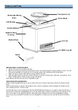 Preview for 6 page of Whynter ICM-201SB Instruction Manual