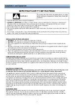 Preview for 7 page of Whynter ICM-201SB Instruction Manual