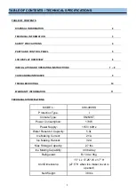 Preview for 3 page of Whynter ICM-490SS Instruction Manual