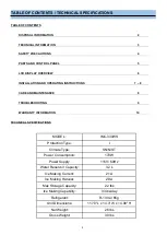 Preview for 3 page of Whynter IMC-330WS Instruction Manual