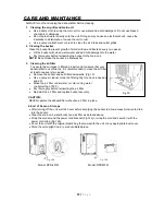 Предварительный просмотр 12 страницы Whynter RESIDENTIAL PORTABLE DEHUMIDIER RPD-401W Instruction Manual