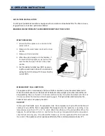 Предварительный просмотр 7 страницы Whynter RPD-302W Instruction Manual