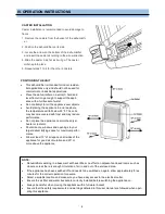 Предварительный просмотр 8 страницы Whynter RPD-302W Instruction Manual