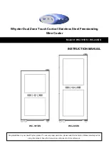 Whynter WC-181DA Instruction Manual preview