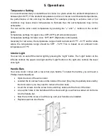 Предварительный просмотр 8 страницы Whynter WC-211DZ Instruction Manual