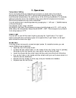 Preview for 8 page of Whynter WC-321DA Instruction Manual