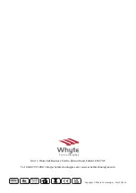 Preview for 12 page of Whyte 5 WB Series Instruction Manual