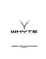 Preview for 1 page of Whyte 905 Instruction Manual