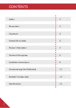 Preview for 2 page of Whyte DSCR Series Instruction Manual