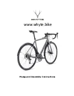 Whyte Mudguard Assembly Instructions Manual предпросмотр