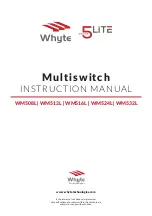 Preview for 1 page of Whyte WM508L Instruction Manual