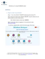 Предварительный просмотр 3 страницы WI-BRIDGE WR3G050-01 Configuration Manual