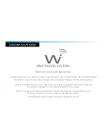 Предварительный просмотр 2 страницы Wi Digital Systems AudioStream Pro EL Owner'S Manual