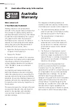 Предварительный просмотр 20 страницы WIA Cutmatic 45 Series Operator'S Manual