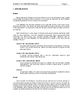 Preview for 3 page of WIA INDURO 145 Owner'S Manual