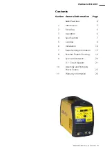 Preview for 3 page of WIA MC105-0 Operator'S Manual