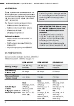 Preview for 8 page of WIA MC110-0 Operator'S Manual