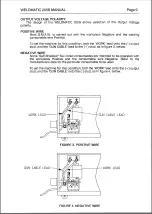 Preview for 8 page of WIA Weldmatic 205S Owner'S Manual