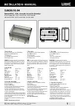 Предварительный просмотр 1 страницы Wibre 5.0630.10.04 Installation Manual