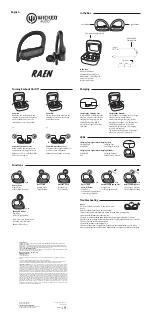 Preview for 1 page of WICKED AUDIO RAEN Quick Manual