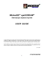Wicked3D eyeSCREAM User Manual preview