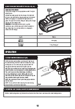 Preview for 12 page of Wickes 223728 Manual