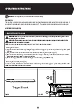 Предварительный просмотр 11 страницы Wickes 223750 Manual