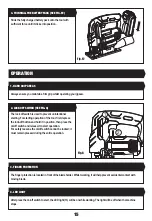 Предварительный просмотр 15 страницы Wickes 223750 Manual