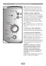 Preview for 18 page of Wickes Aquatronic 4 Ultra Installation And Operating Instructions Manual