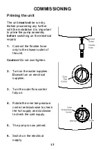 Предварительный просмотр 17 страницы Wickes THERMOSTATIC POWER SHOWER Product Manual