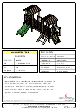 Wicksteed 600 RALEIGH Installation Instructions preview