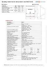 Preview for 2 page of WIDE Automation WALR 24-2A Operating Instructions