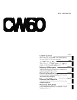 Preview for 1 page of Wide CW60 User Manual