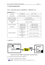 Предварительный просмотр 5 страницы Widearea AER800-1PVL Installation Manual