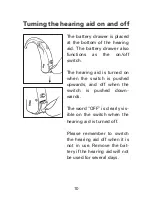 Preview for 10 page of Widex AIKIA AK-9 User Instructions